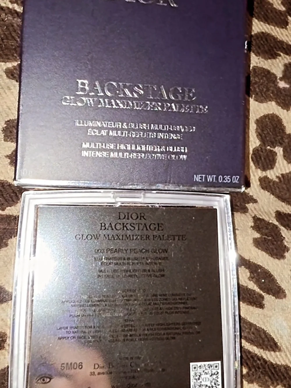 Dior Backstage Glow Maximizer Palette — Pink & Gold Highlighters